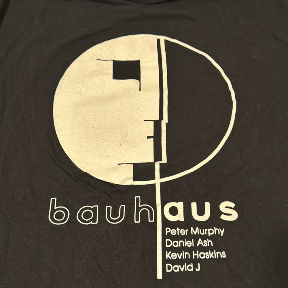 Bauhaus Fall 2022 concert T shirt